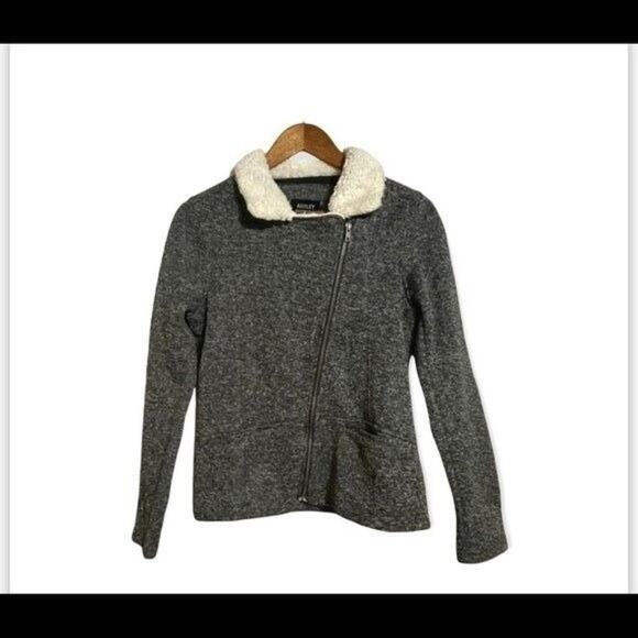 Ashley by 26 International Outerwear Dark Gray Jacket Medium - Picture 3 of 7